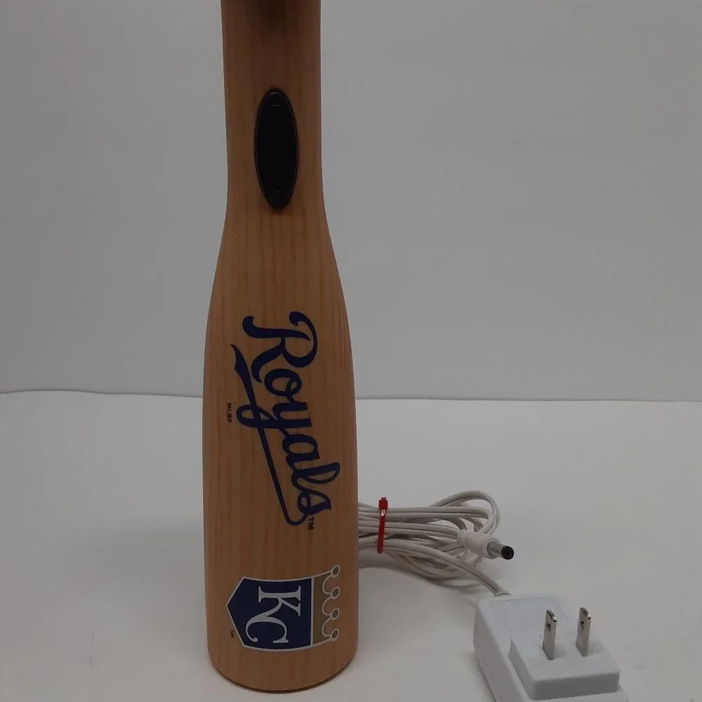 WineOvation Kansas City Royals Baseball Bat Powered Wine Opener Charger | Tested